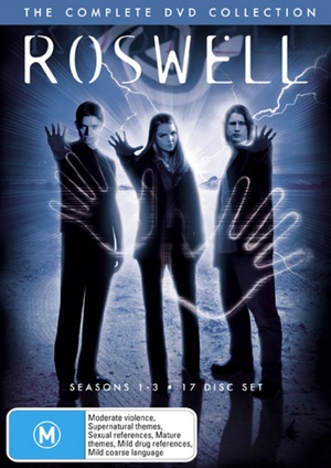 ROSWELL DVD コレクションセット アメリカ購入品英語のみ Roswell The Complete TV Series Seasons 1,2,3 (17 DVD,1-3