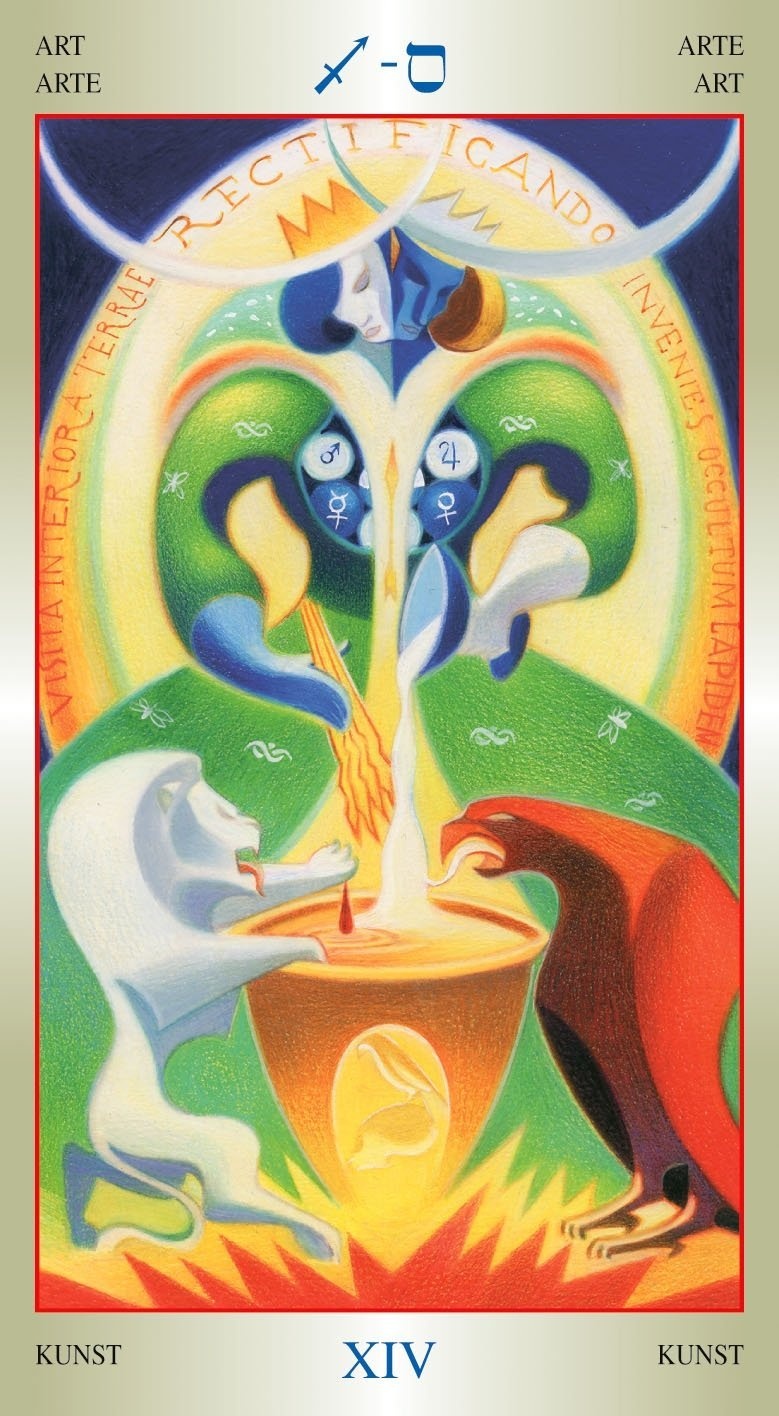 LIBER T/TAROT OF STARS ETERNAL (cards), Roberto Negrini