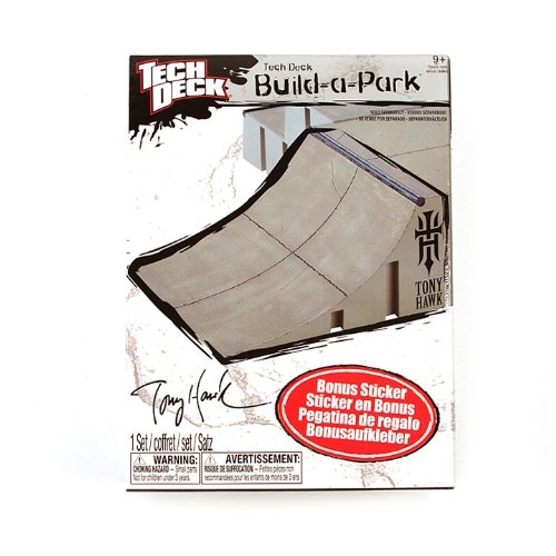 tony hawk tech deck skatepark ramp set