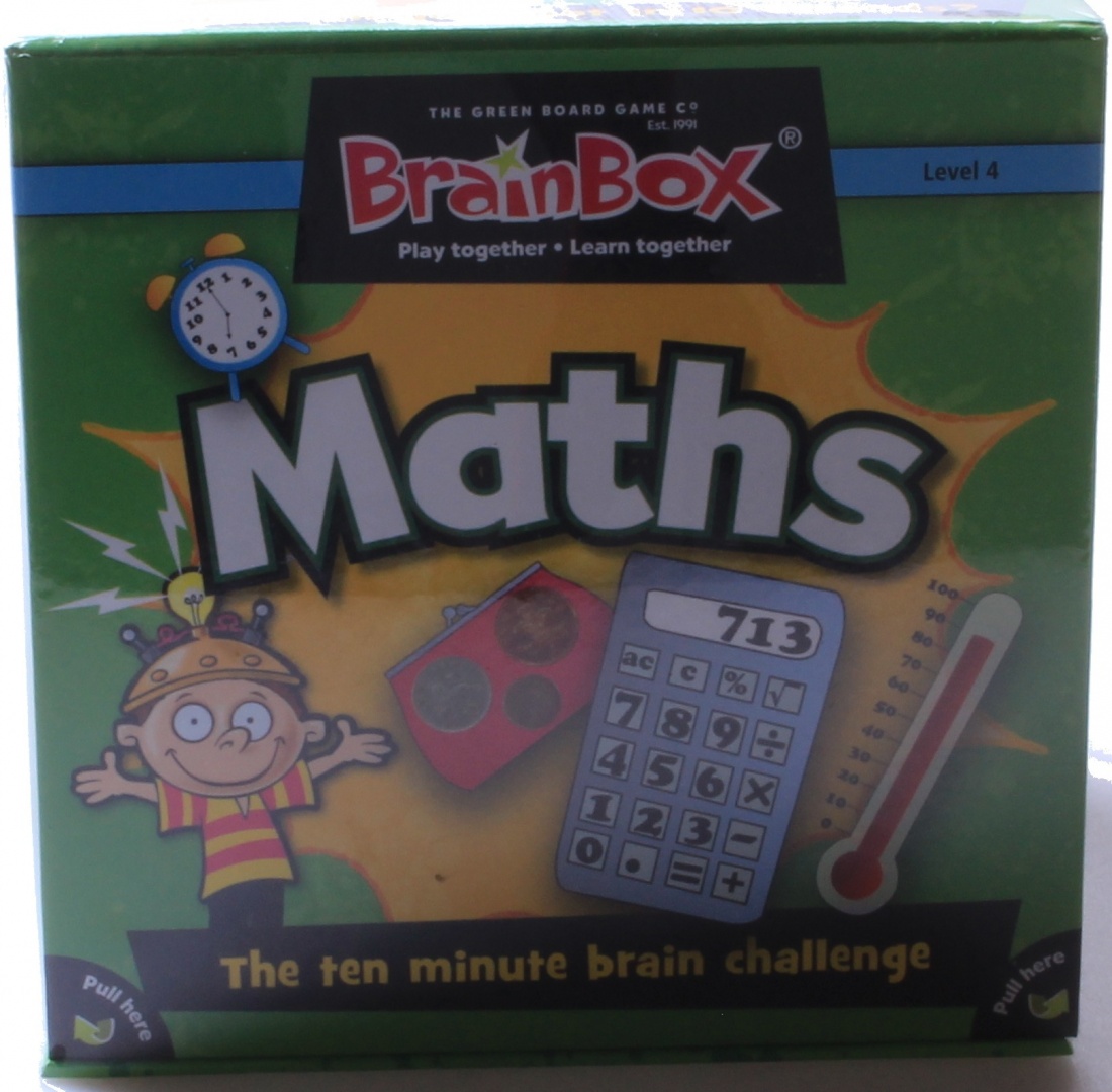 The Green Board Game Co Brainbox Maths By The Green Board Game