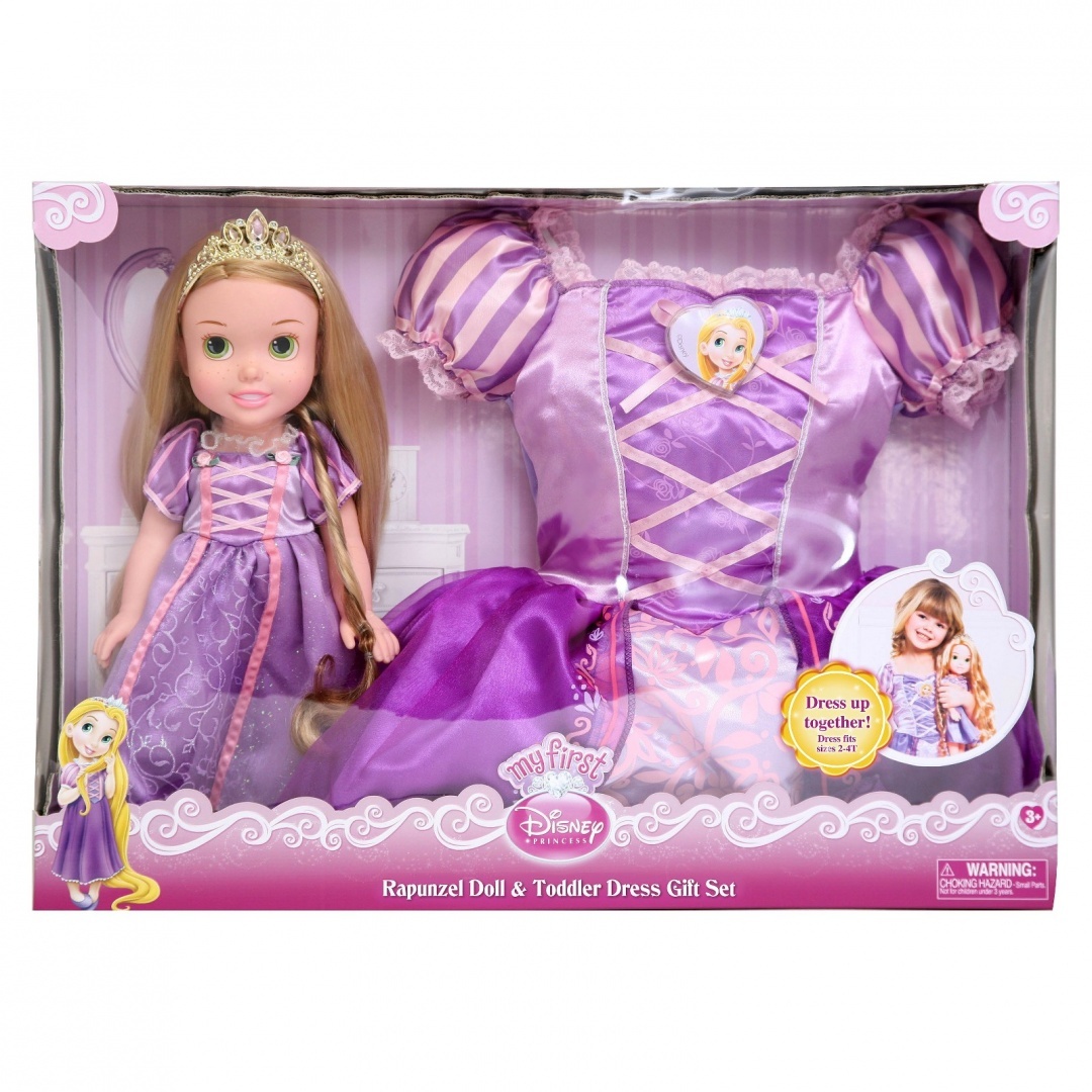 my first disney princess doll and dress set
