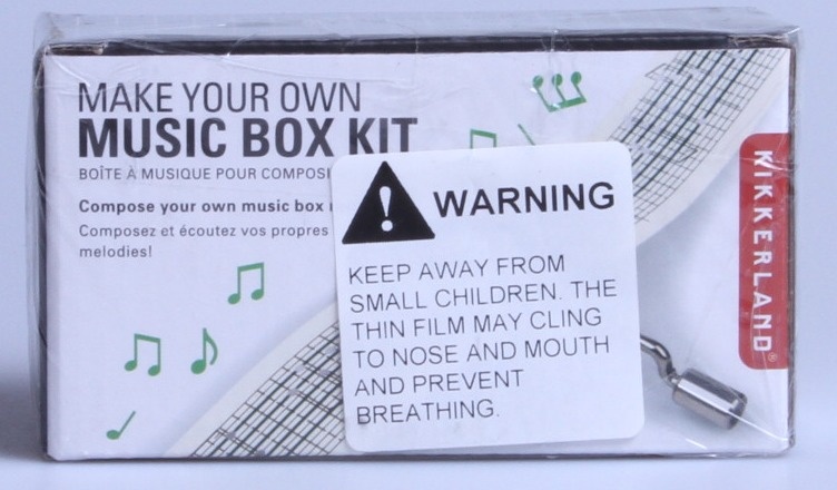 Kikkerland 1200-R Paper Refills Make Your Own Music Box