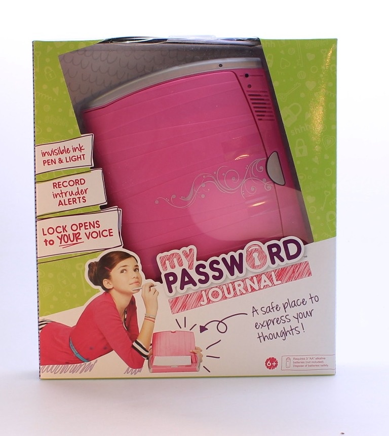 Mattel Electronic Password Journal Diary W/ Secret Hidden, 48 OFF