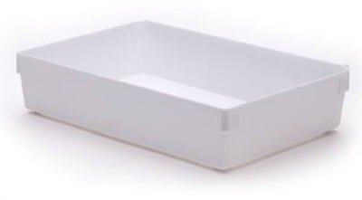 Rubbermaid 2916RDWHT 9/" X 6/" X 2/" Drawer Organizers