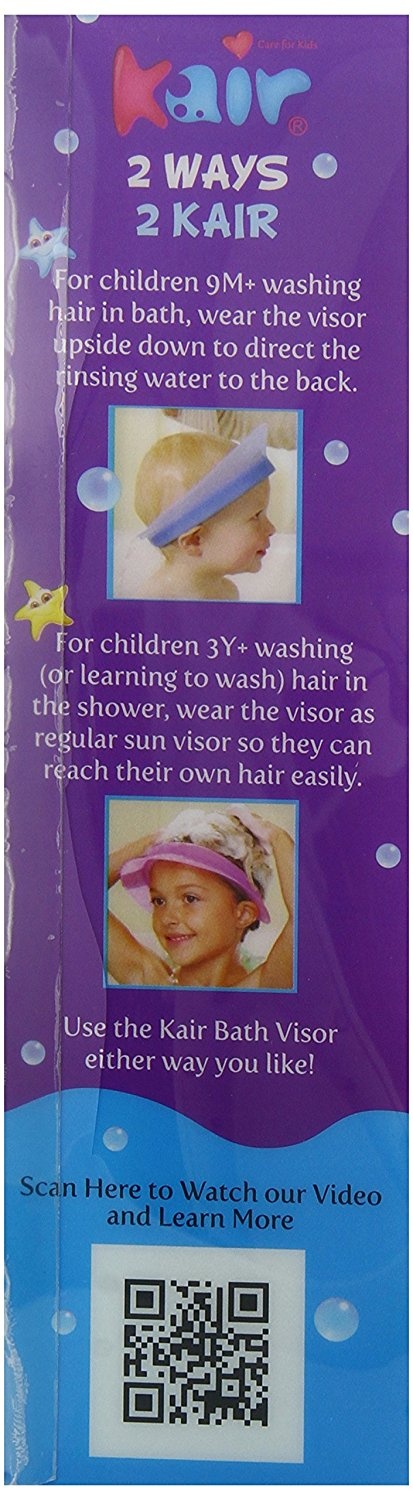 Kair Air Cushioned Bath Visor Blue By Kair Shop Online For Baby