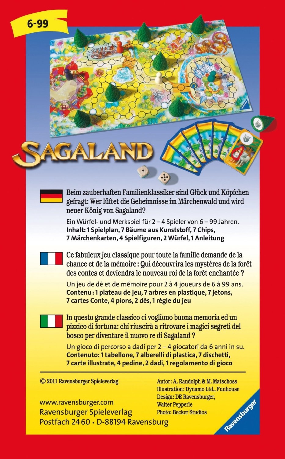 Ravensburger Mitbringspiel Sagaland