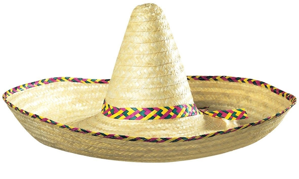 Giant Sombrero Decorated 65cm Mexican 