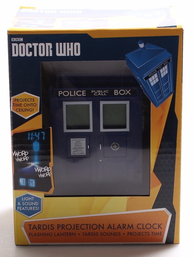 Doctor Who Tardis Projection Alarm Clock By Zeon Shop Online For