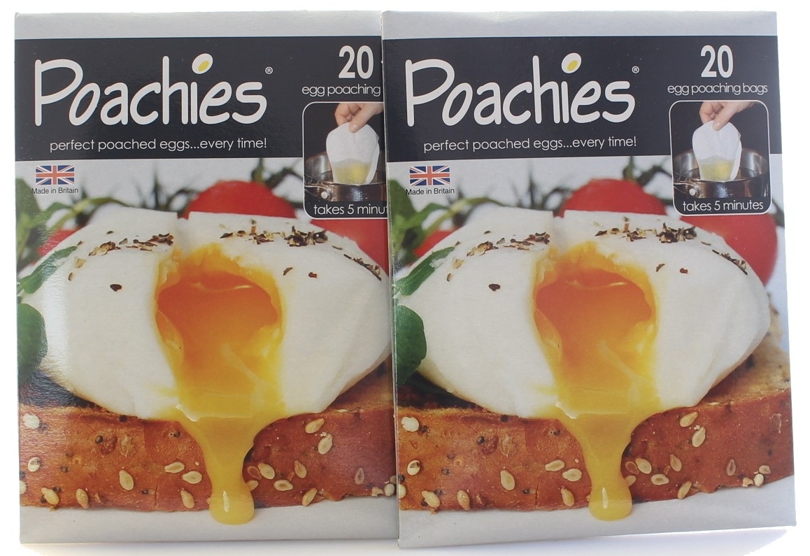 Poachies Egg poaching Bags x 2-40 Bags by Poachies Poachies Egg poaching Bags x 2-40 Bags by Poachies