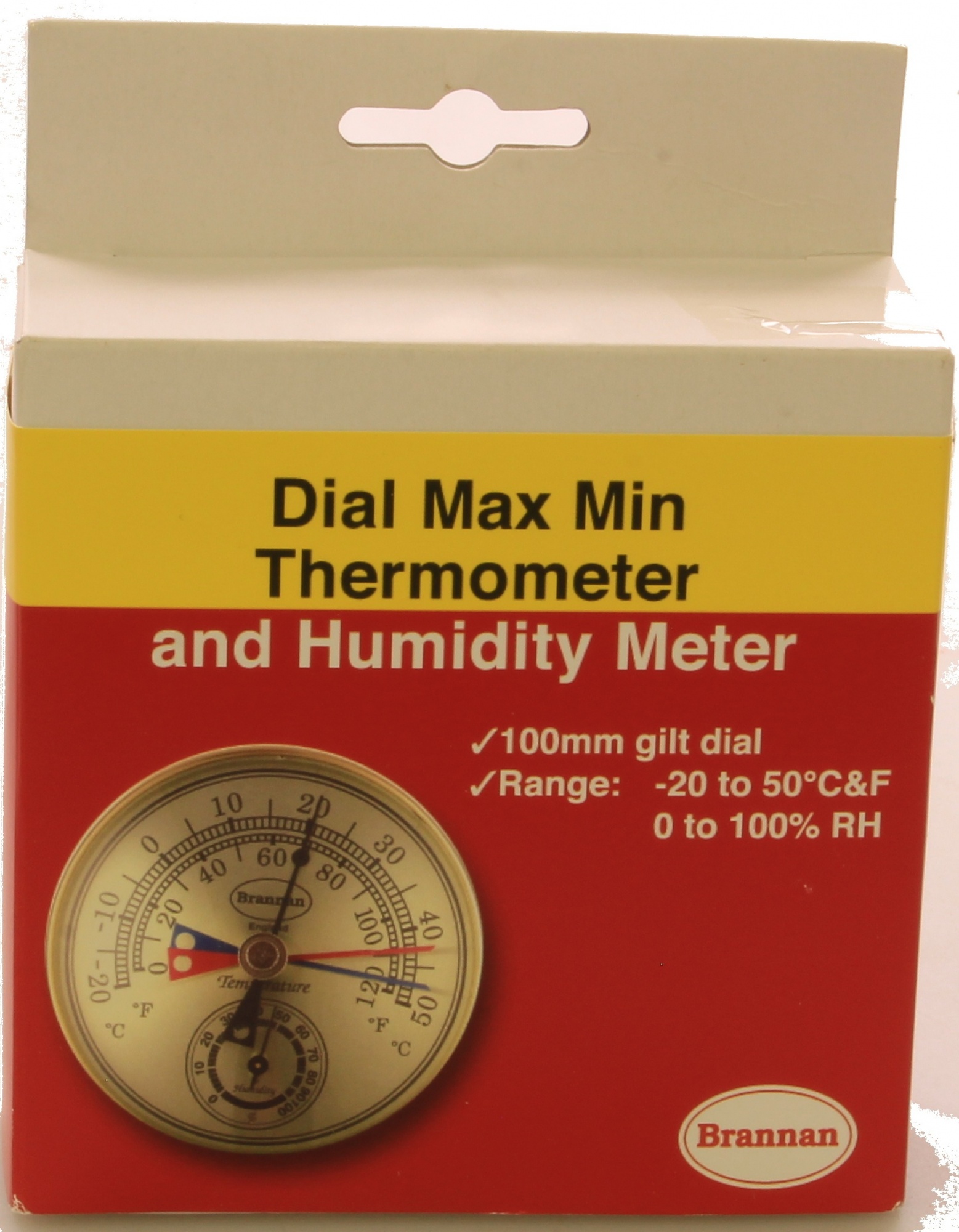 Min Thermometer Dial Max Faithfull