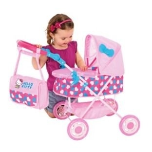 hello kitty dolls pram