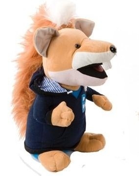 original basil brush soft toy