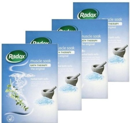 400g Radox Bath Therapy Muscle Soak Herbal Bath Salts