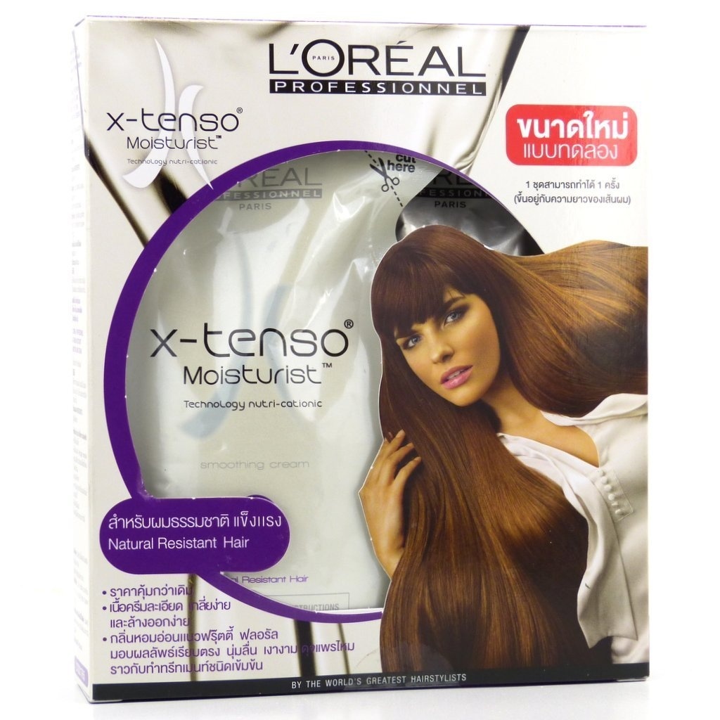 L Oreal Paris X Tenso Straightener Cream Straightening Hai For