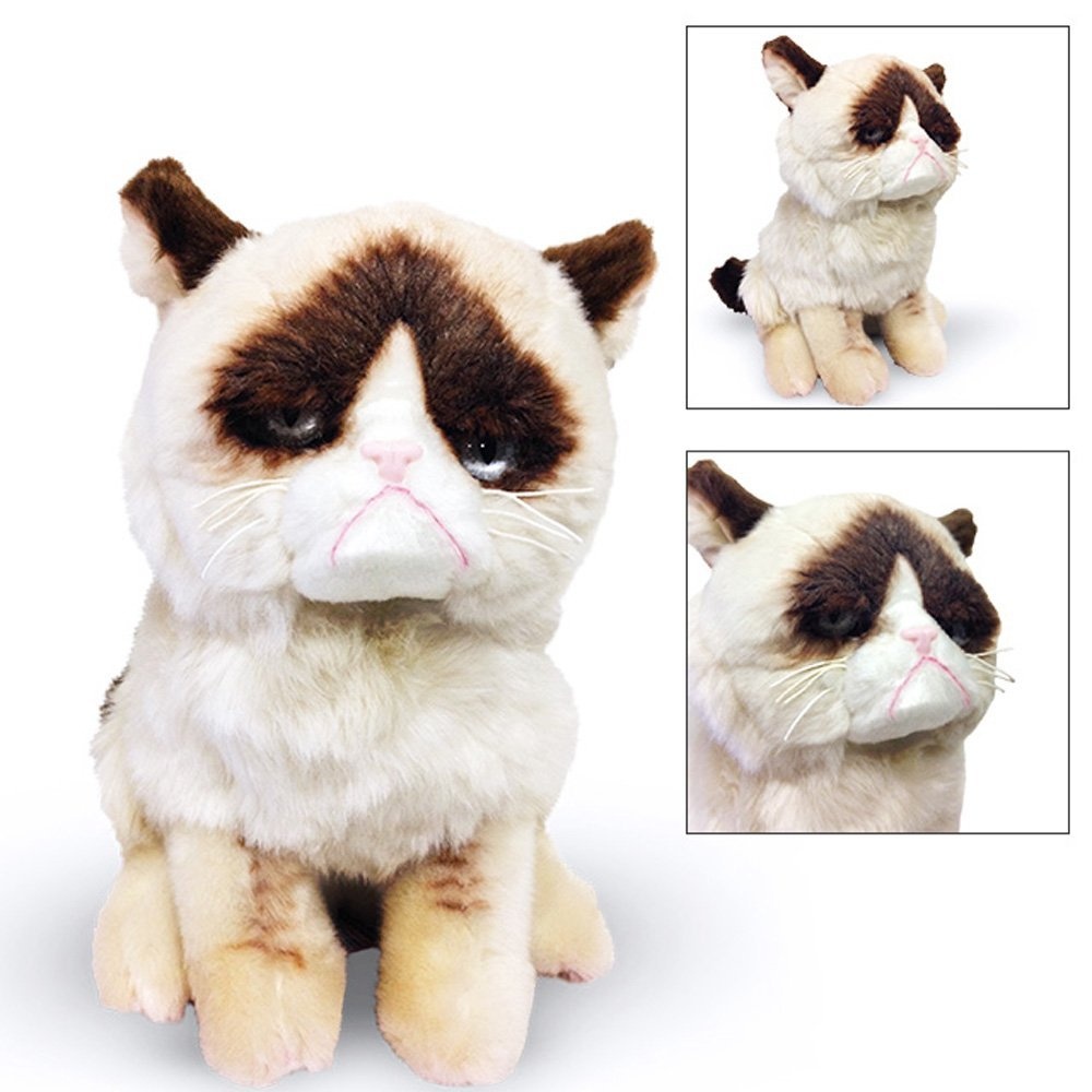 GUND Grumpy Cat Grumpy Cat Shark Soft Toy