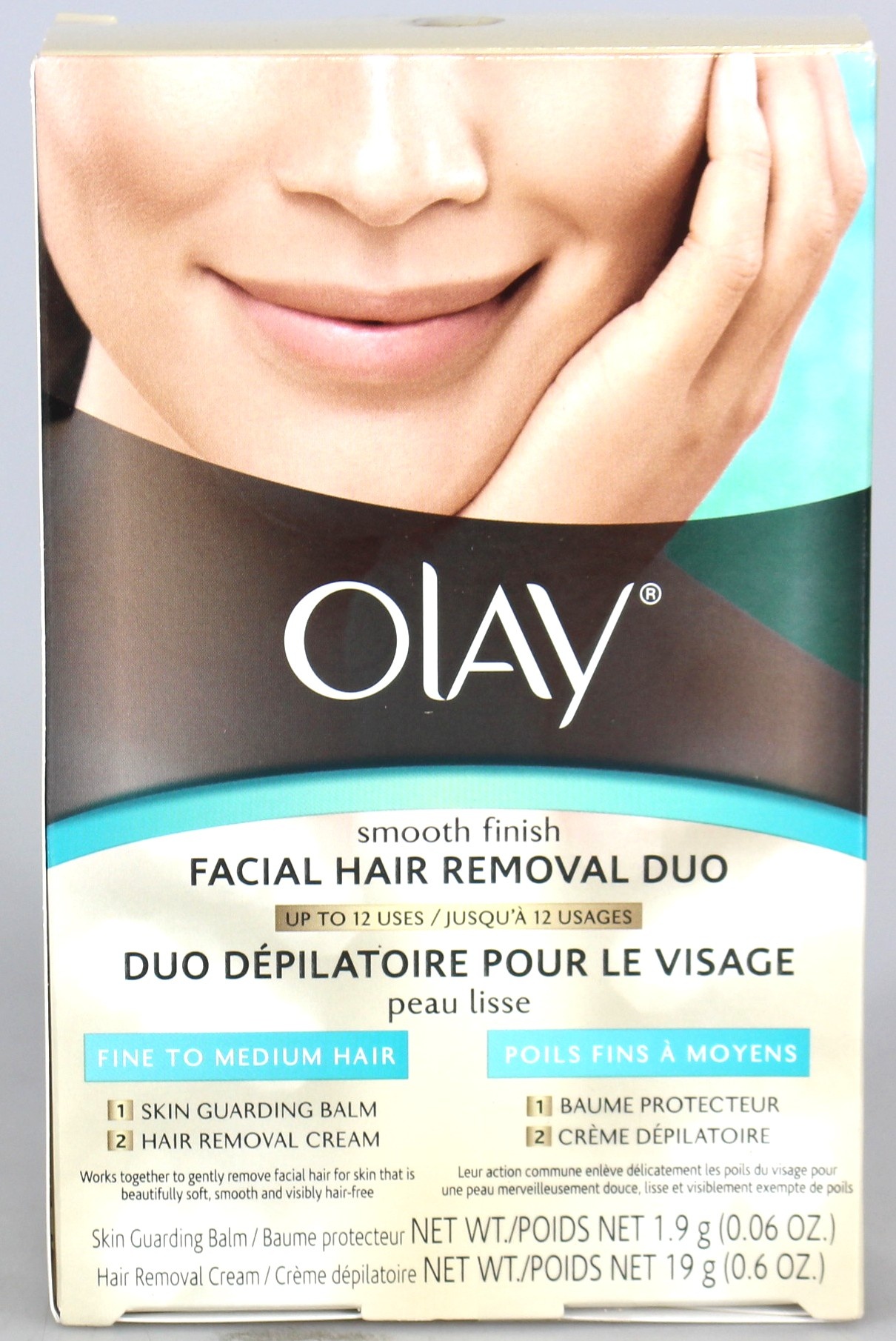 Olay Smooth Finish Facial Hair Removal Duo Kit Fine To Medium
