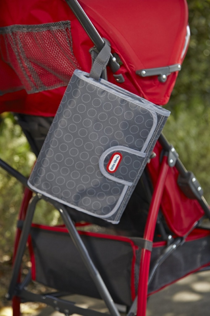 little tikes changing pad grey