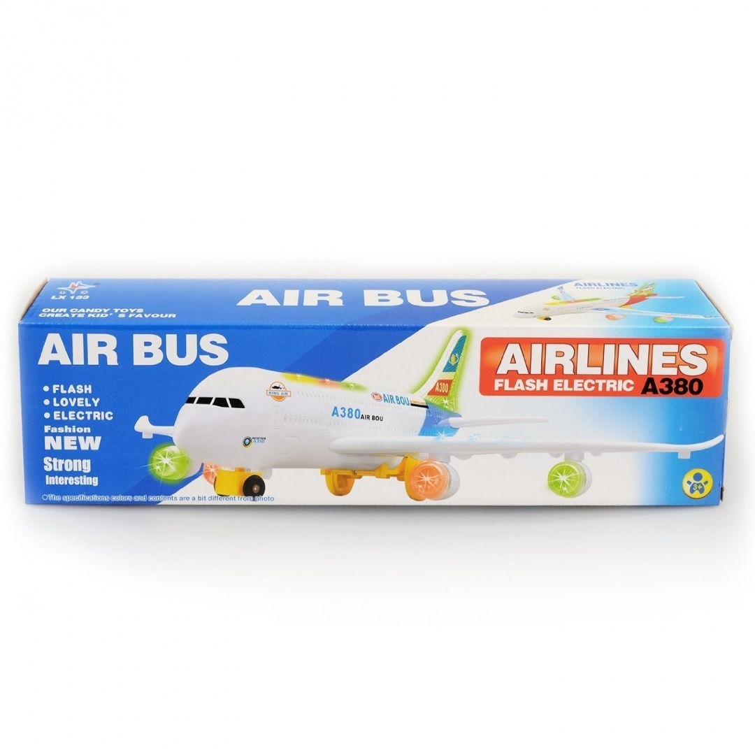 Airplane Toy Air Bus Airlines Flash Electric A380 for sale online