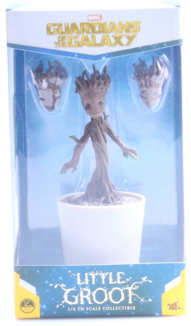 Hot Marvel Guardians of the Galaxy Baby Little Groot 1//4 PVC Figure Figurine Box