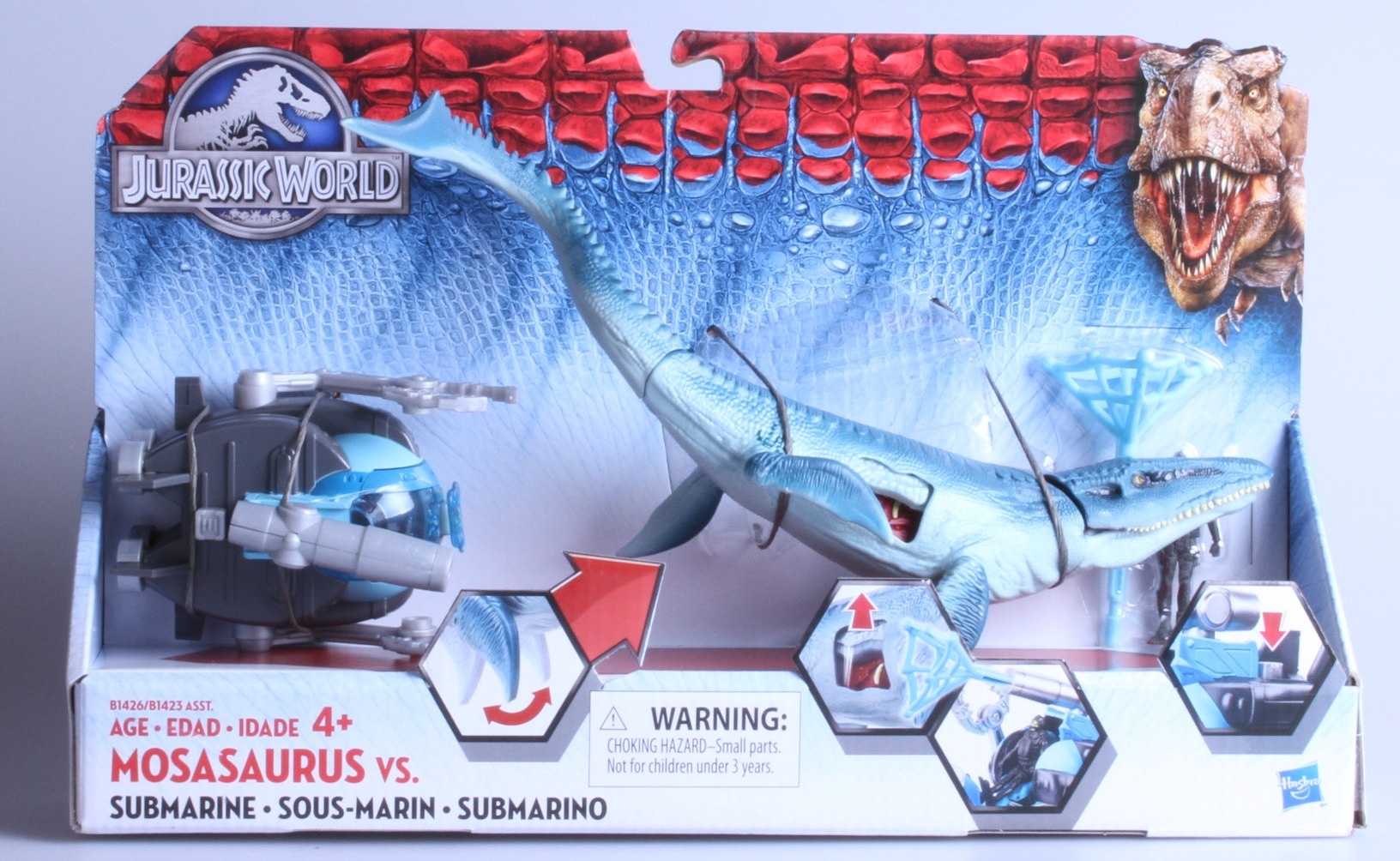 Submarine Pack Hasbro B1426AS0 Jurassic World Mosasaurus vs