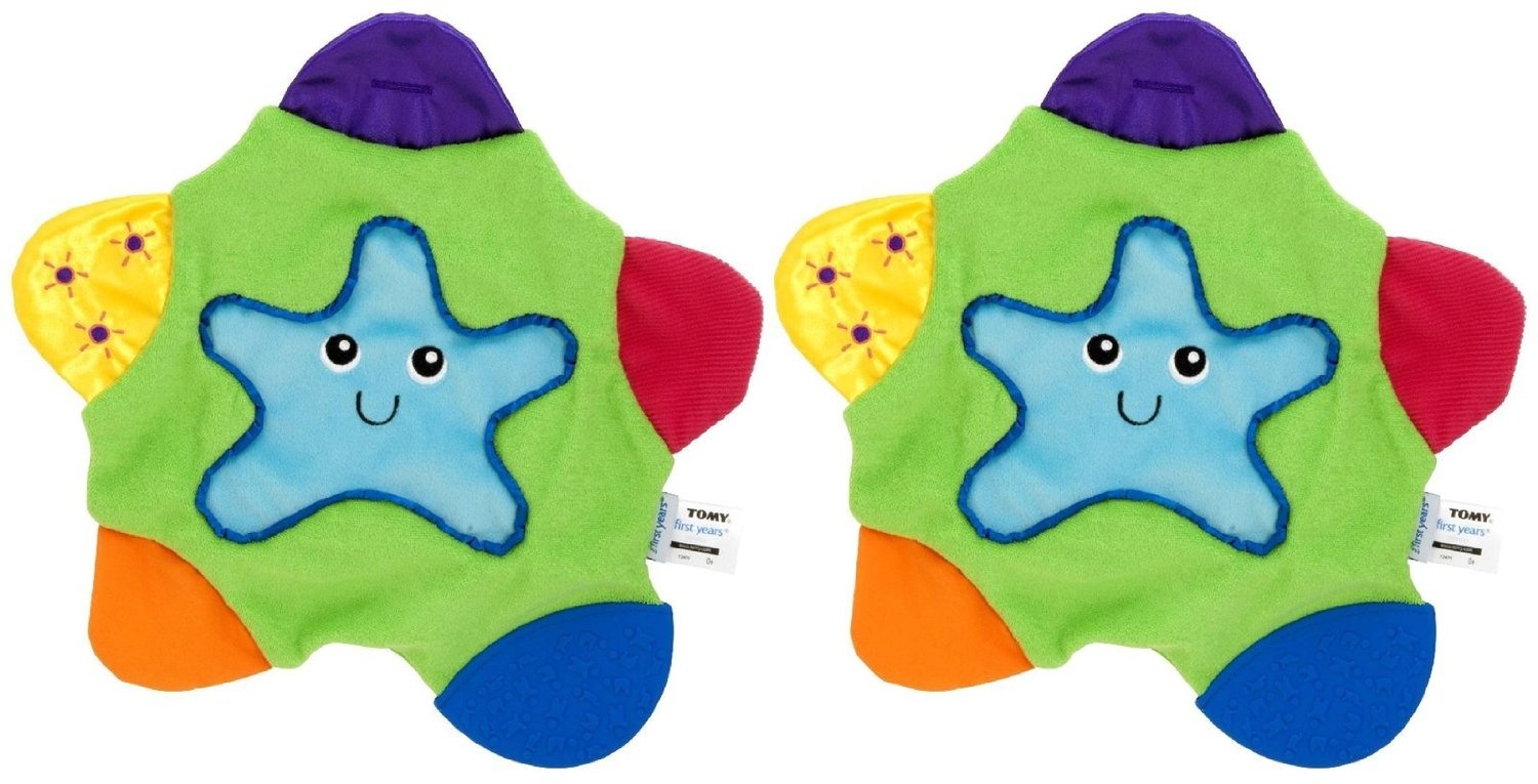 The First Years Star Teething Blanket,Multi