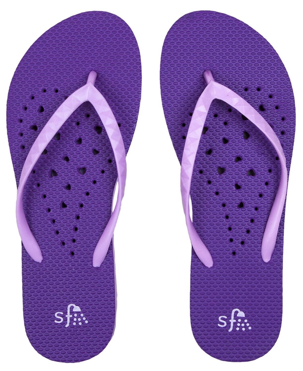 Showaflops Womens Antimicrobial Shower /& Water Sandals for Pool Beach Elongated Heart Collection Dorm and Gym