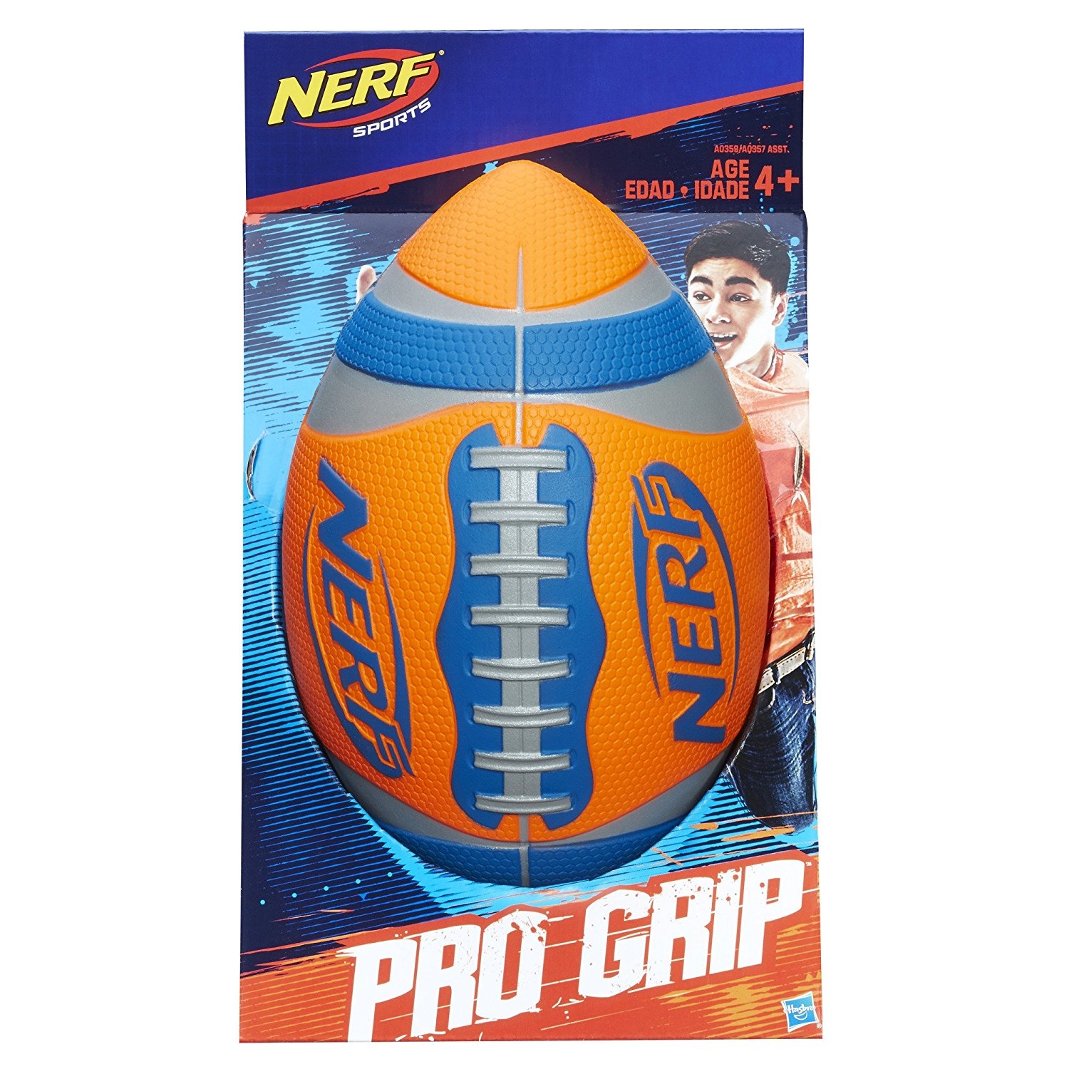nerf sports pro grip football