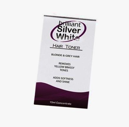 Brilliant Silver White Hair Toner Blonde Grey Hair It Works Like