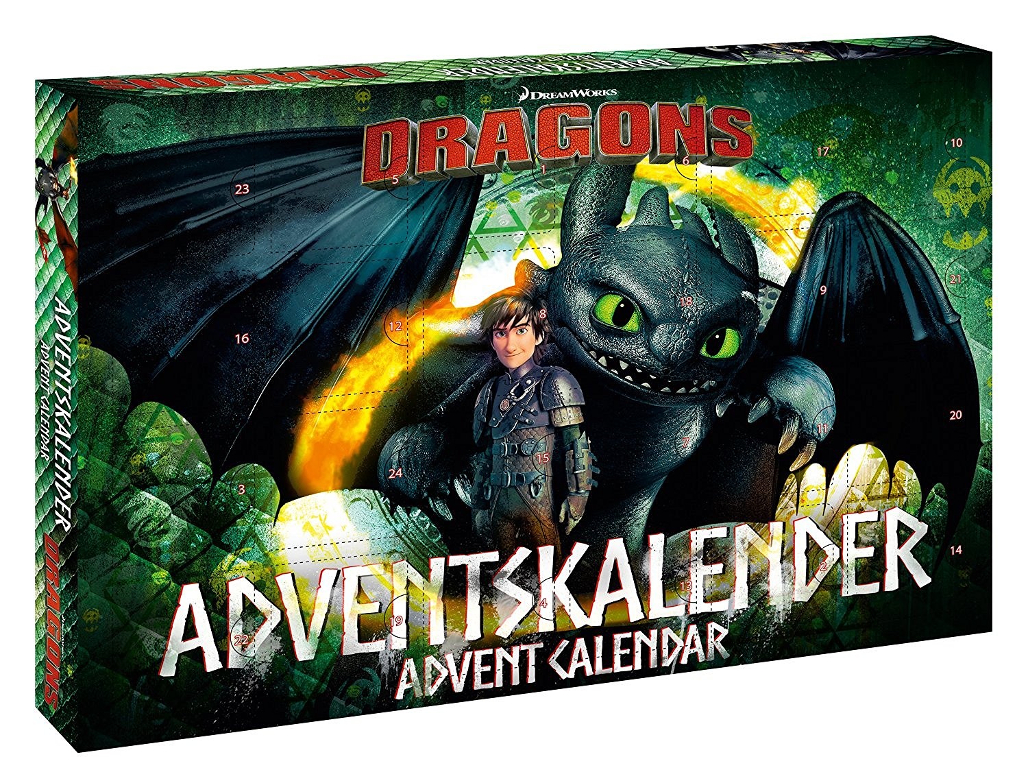 Craze 52120 - Advent calendar DreamWorks How to train your dragon by Craze  - Shop Online for Homeware in New Zealand