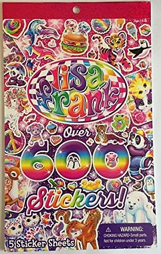 Lisa Frank Over 600 Stickers!