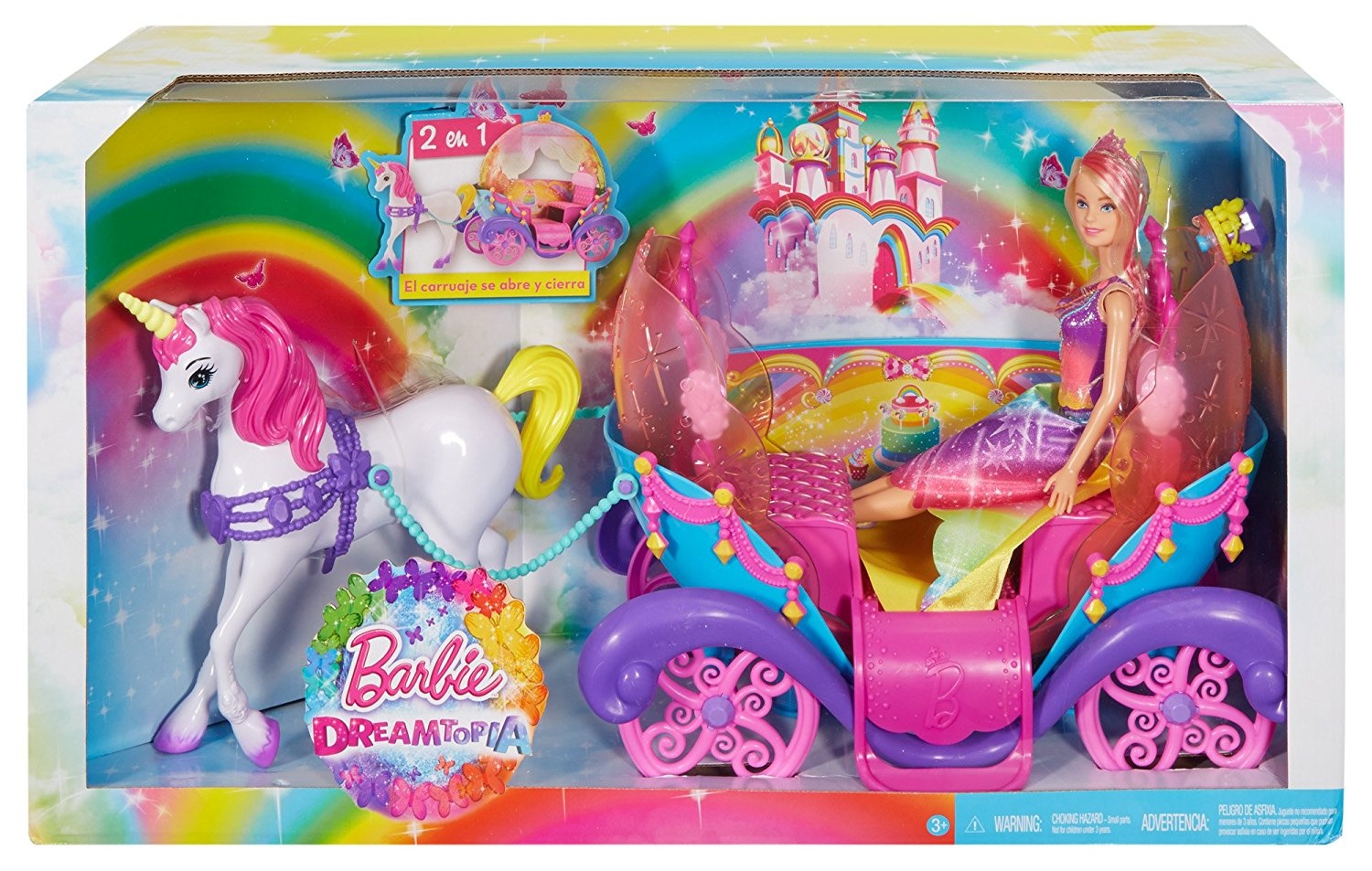 barbie dreamtopia carriage