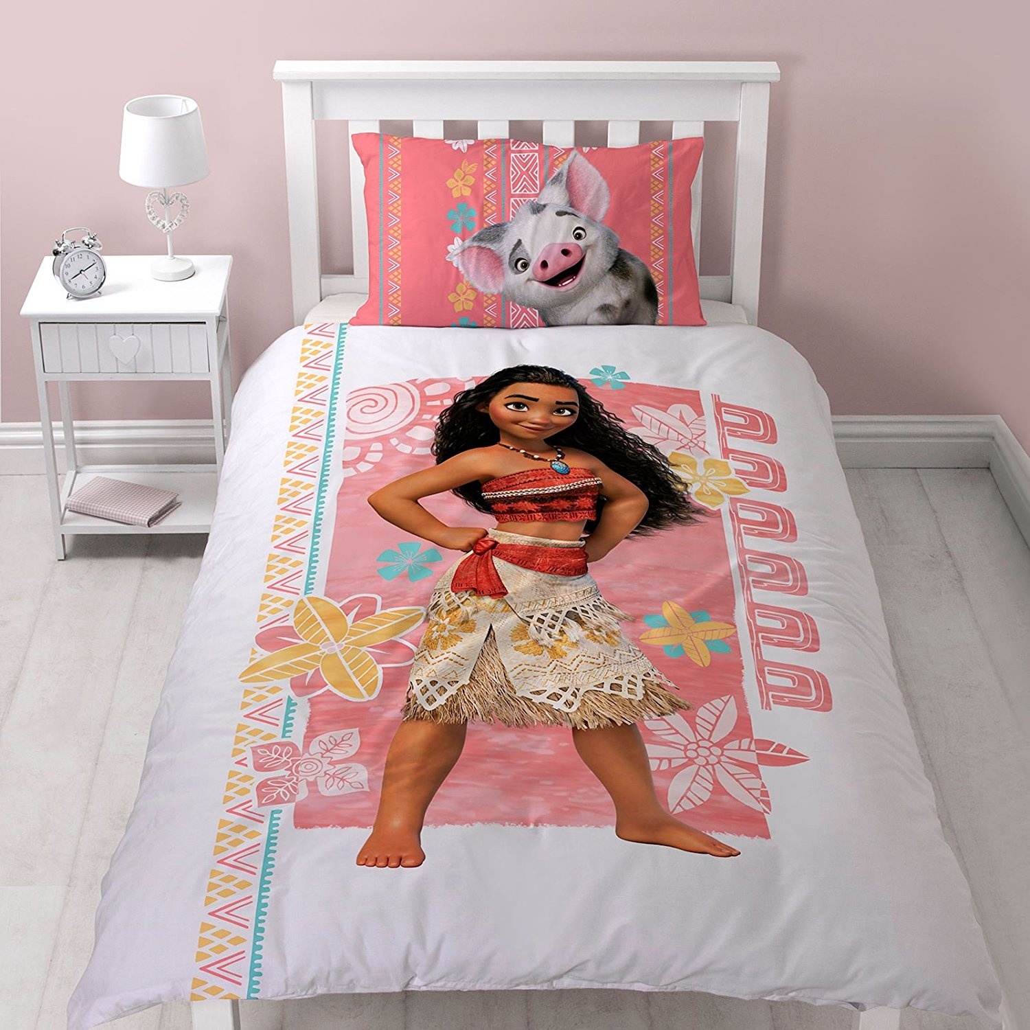 Moana Sunshine Single Duvet Cover And Pillowcase Set