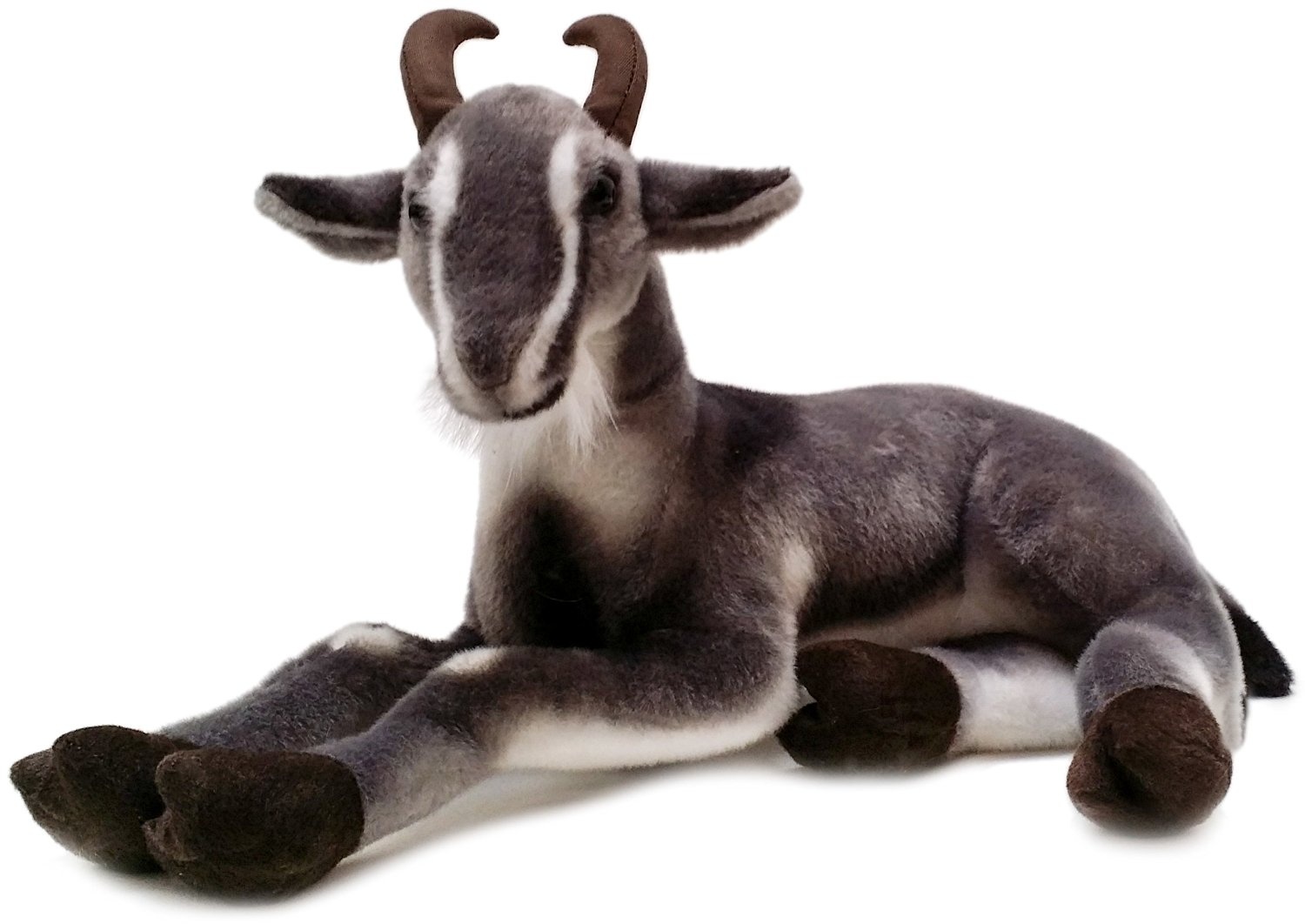 large stuffed animal goat