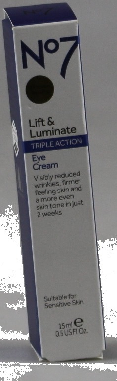 no7 lift & luminate triple action eye cream