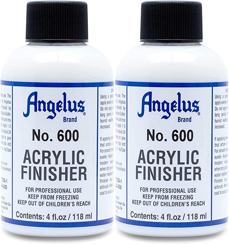 angelus brand acrylic leather paint finisher no 600 4oz