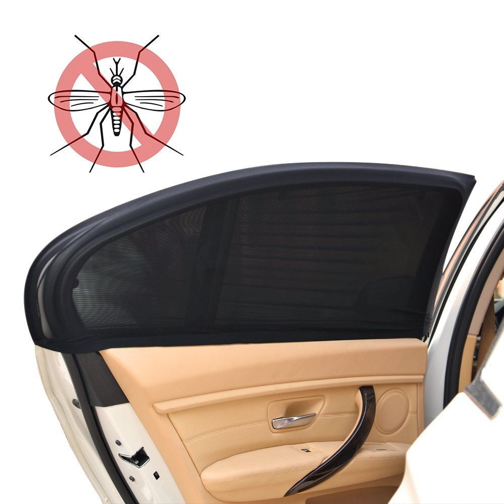 Pack of 2,Large Size Trucks and SUVs ZOTO Car Rear Window Sun Shade Universal Car Curtains Fit For Cars Premium Breathable Mesh Sun Shield protect Baby//Pet from Suns Glare /& Harmful UV Rays