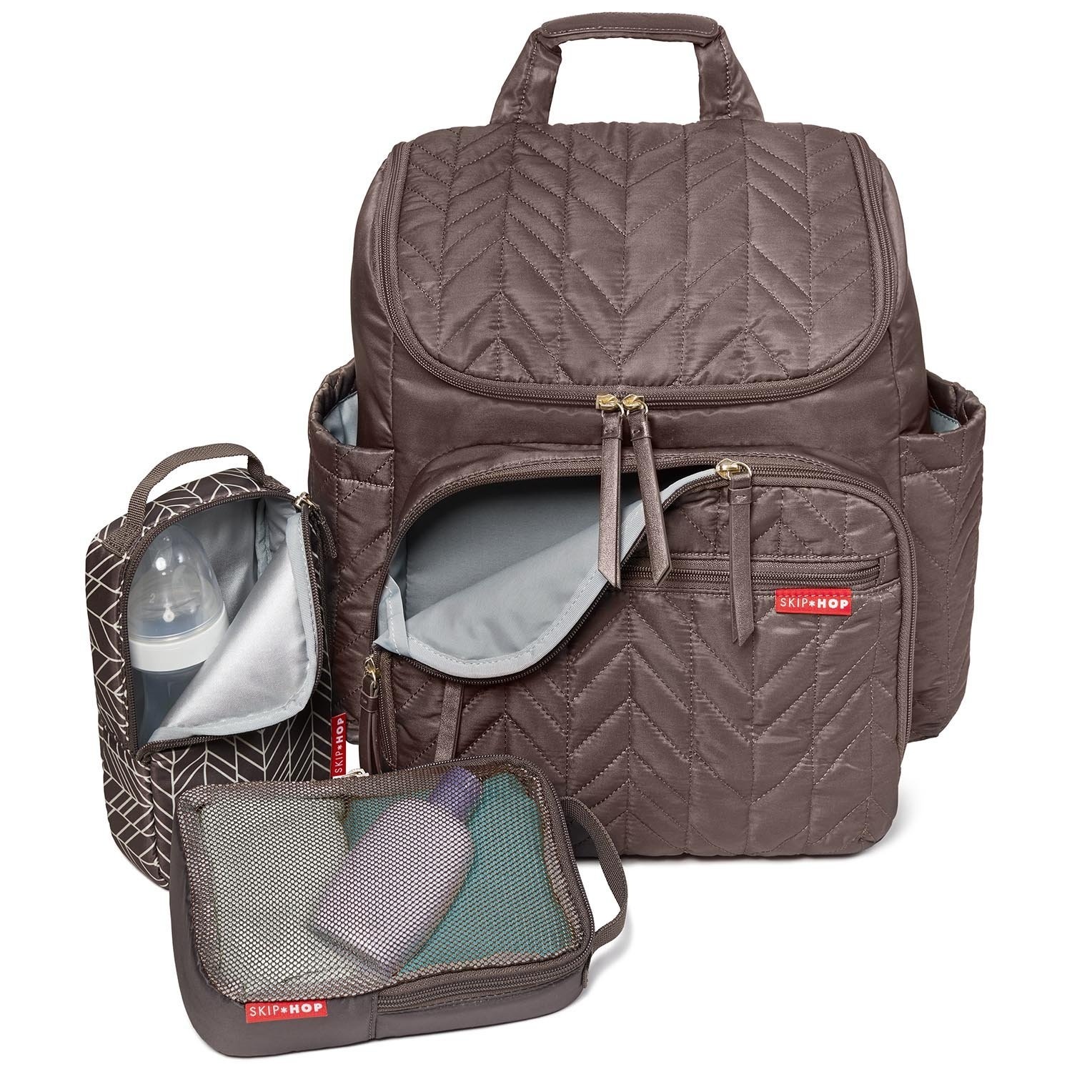 skip hop forma backpack jet black