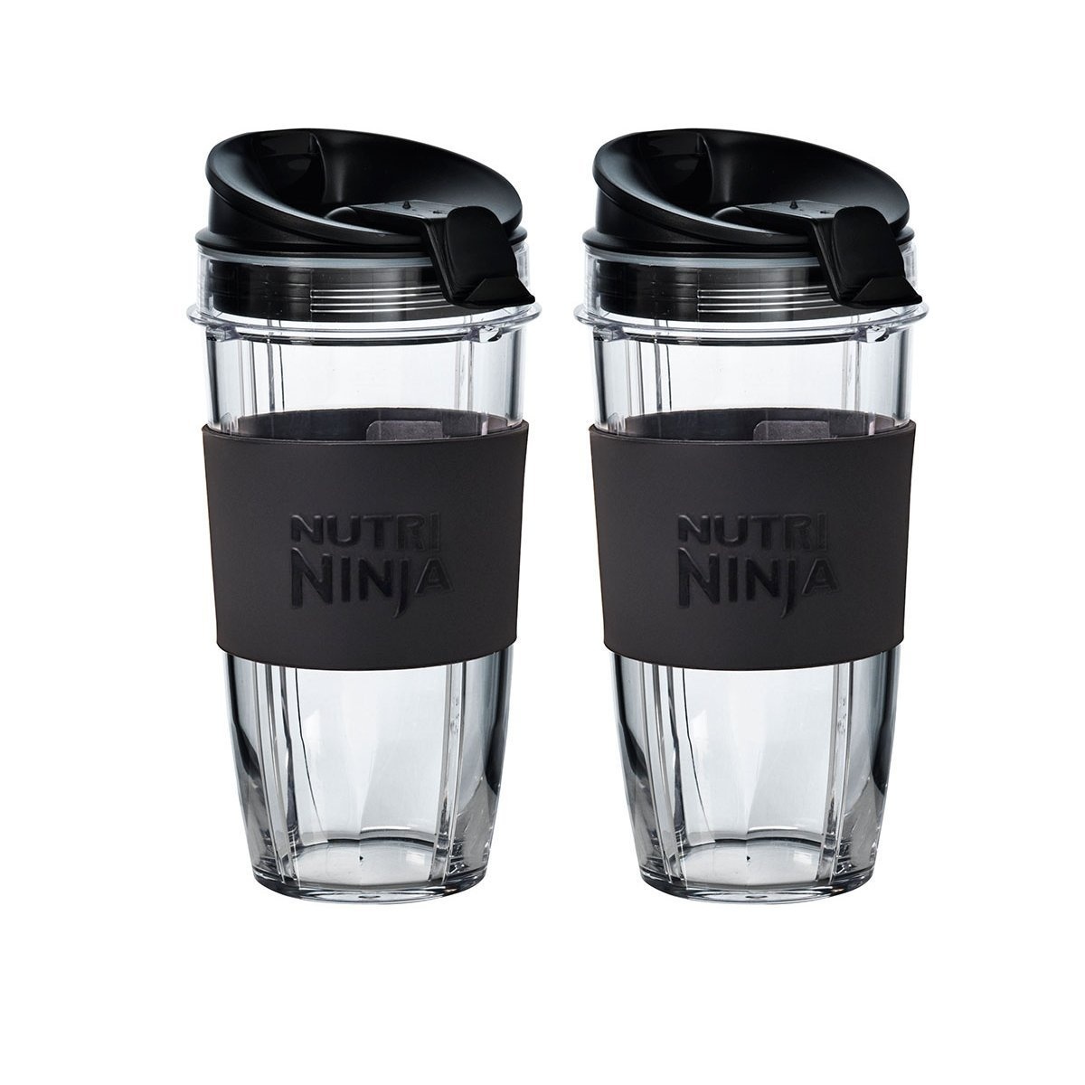 Two Large 650ml Nutri Ninja Cups with 
