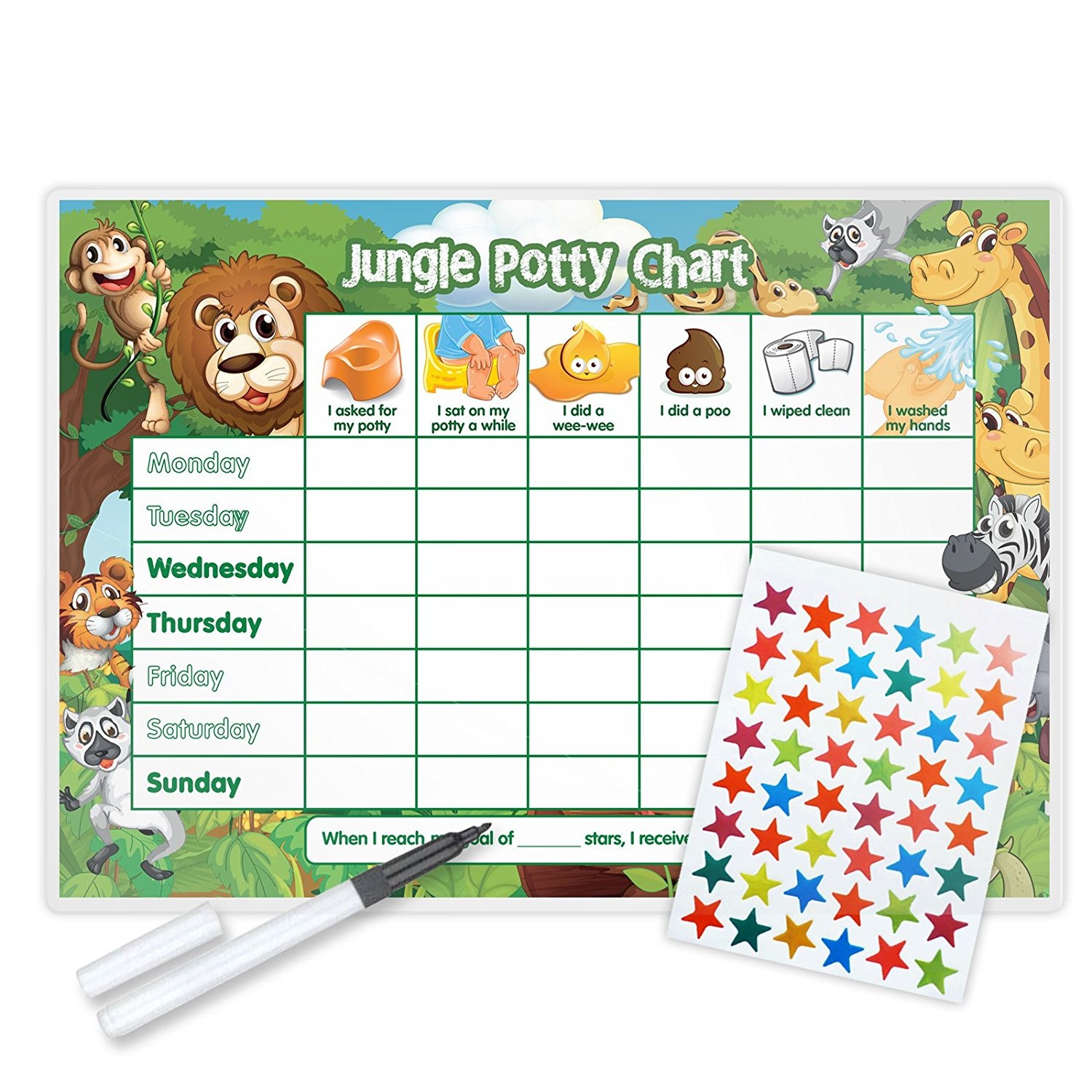 Toy Story Potty Training Chart