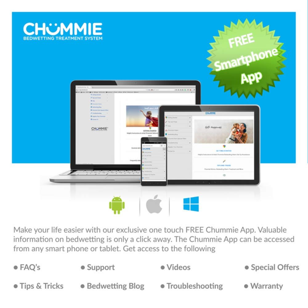 Chummie Premium Bedwetting Enuresis Alarm Treatment System By Chummie Shop Online For Health In New Zealand