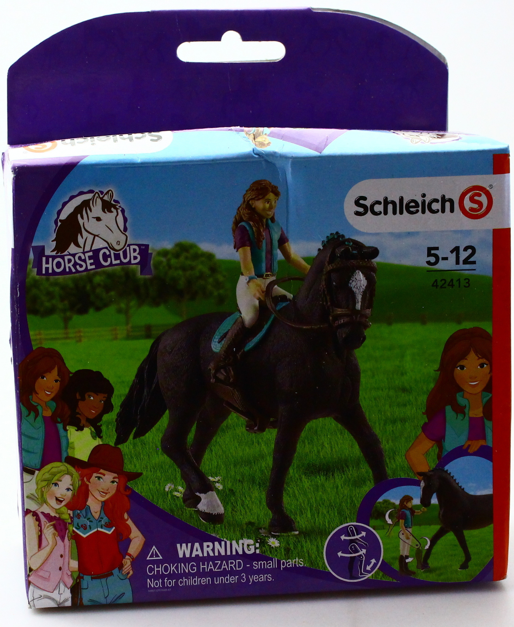 Schleich 42413 Horse Club Lisa /& Storm Horse /_ Club