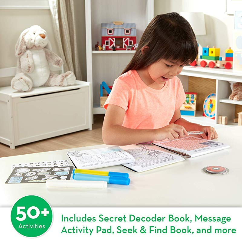 melissa & doug secret decoder deluxe activity set
