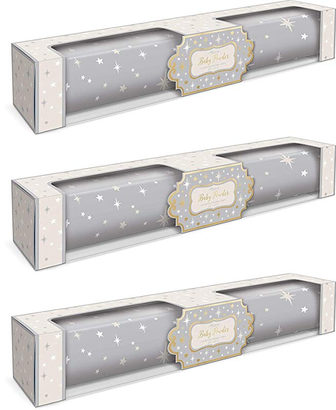 Lady Jayne Twinkle Star Grey With Stars Baby Powder Scented Drawer