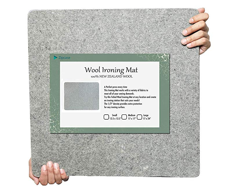 Eco-Friendly 100/% Organic 14 x 14 Wool Ironing Mat Nature/’s Stitch Wool Pressing Pad is The Only All-Natural Family-Safe Option for Cleaner Home Quilting /& More!