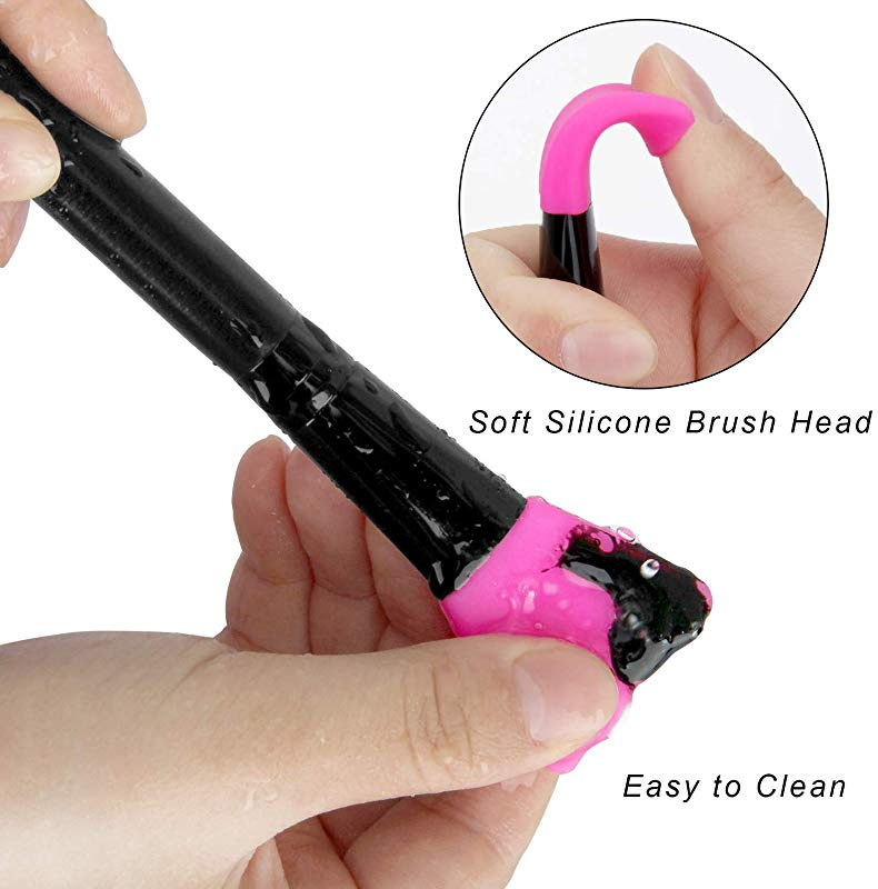 SUPVOX 4pcs Magic Epoxy Brushes for DIY Craft,Magic Brushes for Making Epoxy Glitter Tumblers