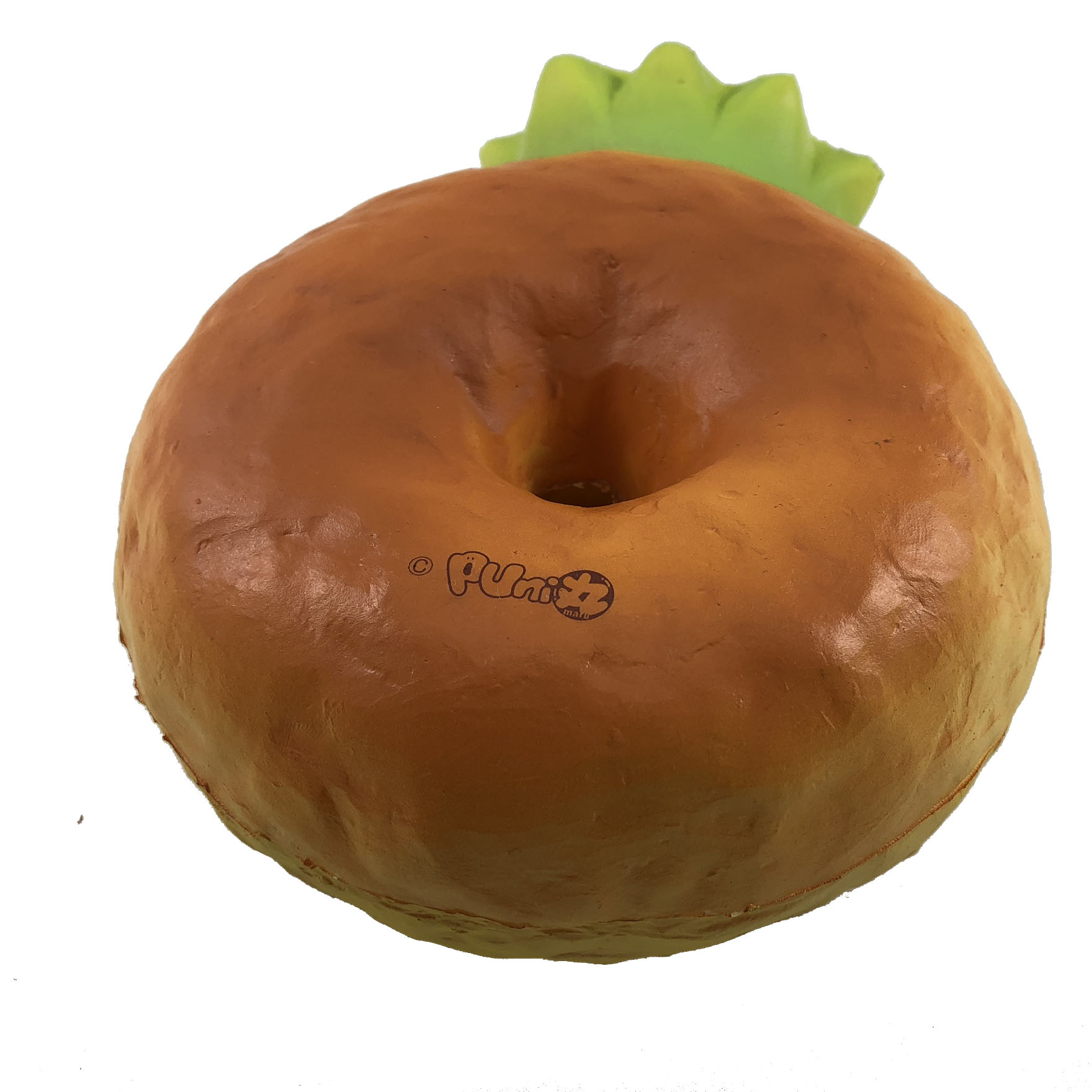 Pink Pineapple Donut Squishy with Display Box Puni Maru