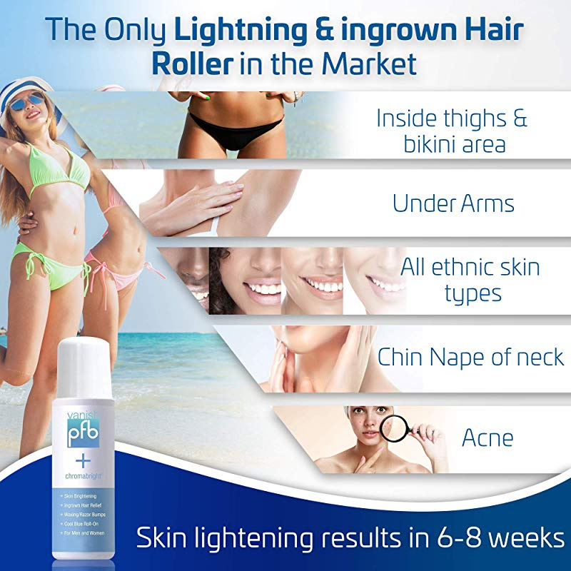 Pfb Vanish Chromabright For Ingrown Hair And Skin Lightening In