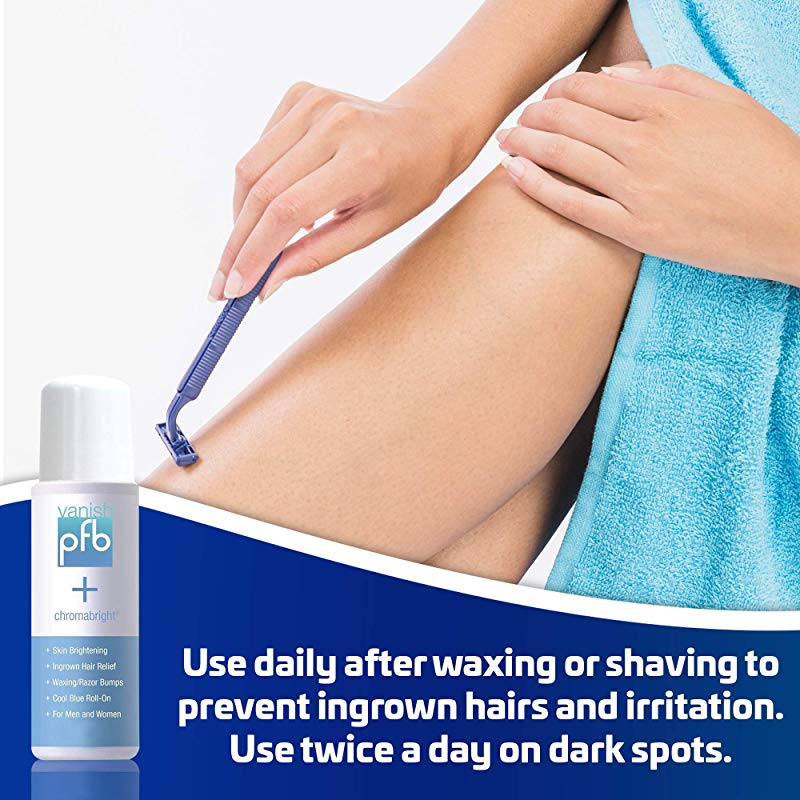 Pfb Vanish Chromabright For Ingrown Hair And Skin Lightening In