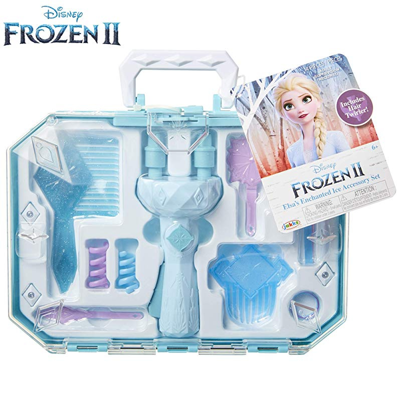 Frozen 2 Elsa S Hair Twirler Vanity Accessory Set Twist And Twirl To Create Fun Hairstyles Easy Design Braiding Tool Machine Diy For Girls Teens Kids Ages Braiding Tool Machine Diy Hair, Frozen 2 Elsa Vanity Playset