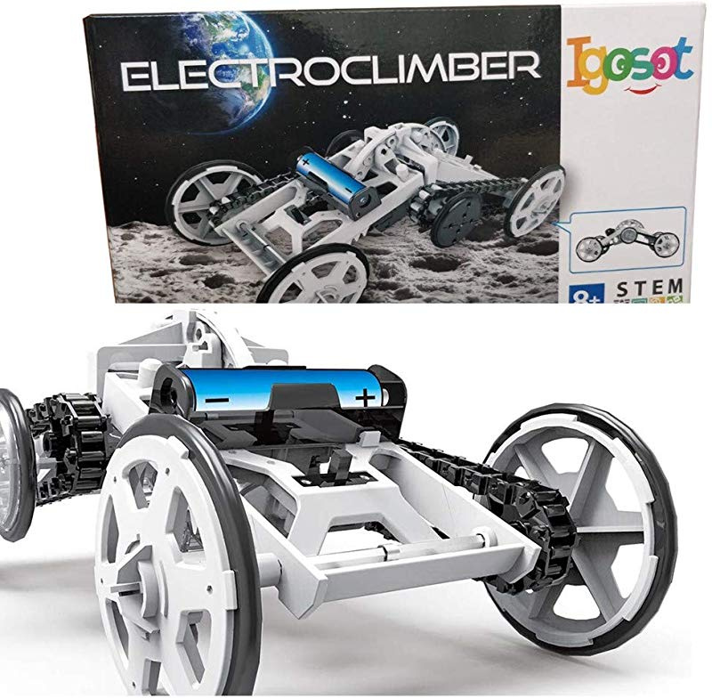 DIY STEM Toys for Boys and Girls ORIVAST Science Kits for Kids 4WD Climbing Vehicle STEM Kit Electronics Circuits Engineering and Science Experiments for Kids and Teens